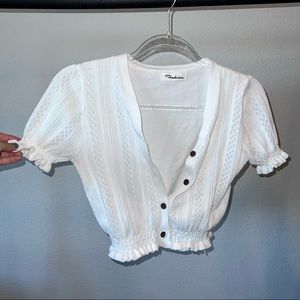 Blouse Crop Top